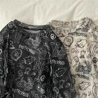 Spooky Mesh Ruffle Long Sleeve Shirt  - Thumbnail 8