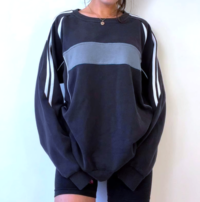 90s SPORTY SPLICE SWEATSHIRT