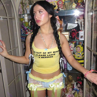 Yellow Print Tank Top  - Thumbnail 2