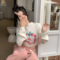 Strawberry Turtleneck Sweater  - Thumbnail 6