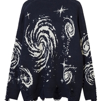 Galaxy Ripped Sweater  - Thumbnail 5