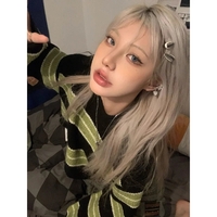 Green & Black Cropped Sweater  - Thumbnail 3