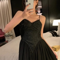Black Corset Maxi Dress  - Thumbnail 3