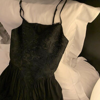Black Corset Maxi Dress  - Thumbnail 6
