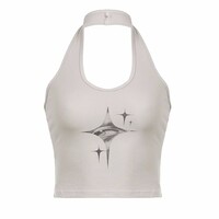 Eye Star Print Halter Top  - Thumbnail 7