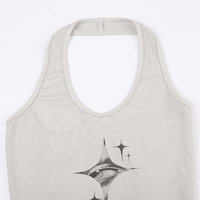 Eye Star Print Halter Top  - Thumbnail 8