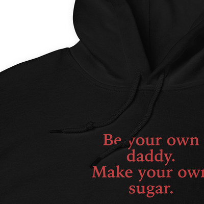Free Shipping-BE YOUR OWN DADDY HOODIE