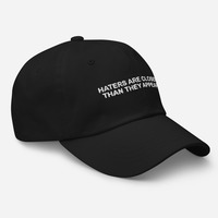 Free Shipping-HATERS ARE CLOSER THAN THEY APPEAR CAP - Thumbnail 3