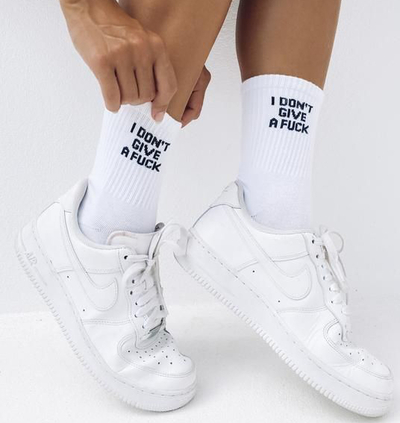 Free Shipping-"IDGAF" SOCKS