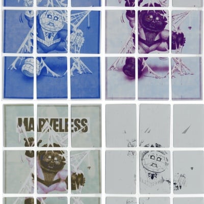 Marveless oe puzzle plate sets