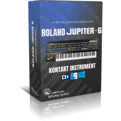 Roland jupiter-6 kontakt library instrument nki vst software