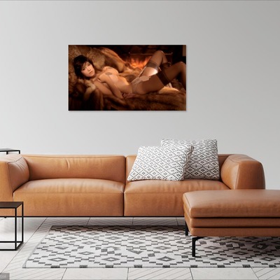 Photo poster, retro,justine greiner 1984, large size 24.0157x47.6378 inches. wall decoration, home decor, gift.