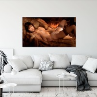 Photo poster, retro,Justine Greiner 1984, large size 24.0157x47.6378 inches. Wall decoration, home decor, gift. - Thumbnail 1