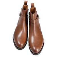 HANDMADE BROWN JODHPUR DRESS BOOTS - Thumbnail 2