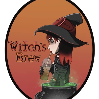 Witch’s brew vinyl sticker