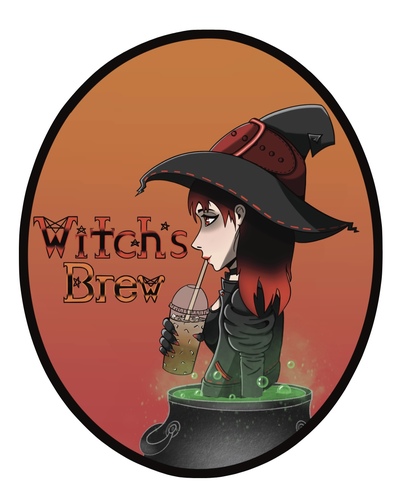 Witch’s Brew Vinyl Sticker