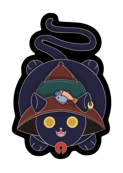 Sassafrass Matte Mirror Sticker