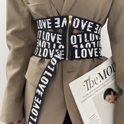  wide waist seal belt