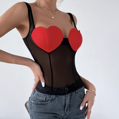 Heart cup tank