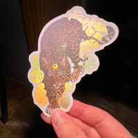 Jaguar and Monstera (HOLO) - Thumbnail 4