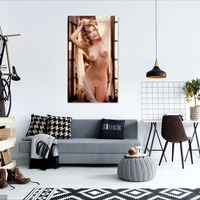 Photo poster, retro,Tricia Lange 1984, large size 24.0157x47.6378 inches. Wall decoration, home decor, gift. - Thumbnail 2