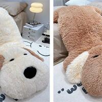 Soft Fluffy Puppy Dog Plush Cushion - Thumbnail 5