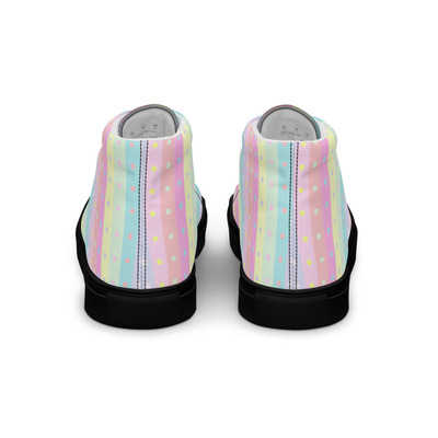 Sweetie high top canvas shoes