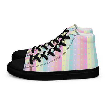 Sweetie high top canvas shoes