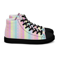 Sweetie high top canvas shoes - Thumbnail 4