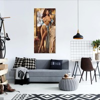 Photo poster, retro Carrie Stevens, 1997, large size 24.0157x47.6378 inches. Wall decoration, home decor, gift. - Thumbnail 1