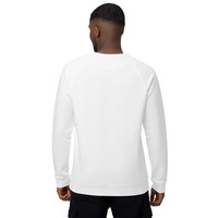 Unisex organic raglan sweatshirt - Thumbnail 5