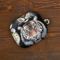 Case for AirPods with tiger illustration pattern - Thumbnail 2