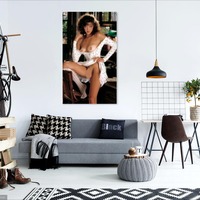 Photo poster, retro,Suzi Schott 1984, large size 24.0157x47.6378 inches. Wall decoration, home decor, gift. - Thumbnail 1