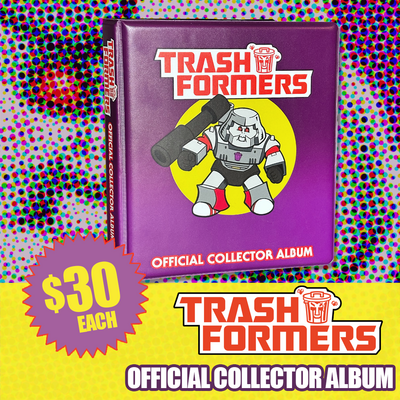 Trashformers Kids Official Collector Album