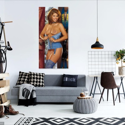 Photo poster, retro jennifer miriam, 1997, large size 24.0157x47.6378 inches. wall decoration, home decor, gift.