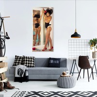 Photo poster, retro Kimber West, 1997, large size 24.0157x47.6378 inches. Wall decoration, home decor, gift. - Thumbnail 1