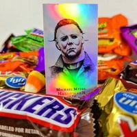 Michael Myers and Laurie Strode Halloween Vintage Custom Trading Card Set - Thumbnail 9