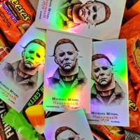 Michael Myers and Laurie Strode Halloween Vintage Custom Trading Card Set - Thumbnail 2