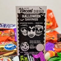 Michael Myers and Laurie Strode Halloween Vintage Custom Trading Card Set - Thumbnail 4