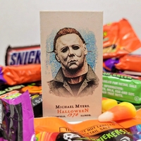 Michael Myers and Laurie Strode Halloween Vintage Custom Trading Card Set - Thumbnail 6