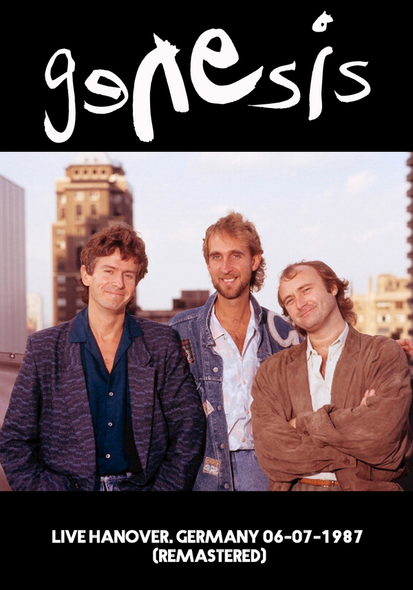 GENESIS Live Hanover, Germany 06.07.1987 DVD
