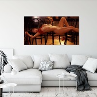 Photo poster, retro,Diana Lee 1988, large size 24.0157x47.6378 inches. Wall decoration, home decor, gift. - Thumbnail 1