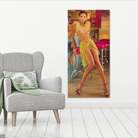 Photo poster, retro Daphnee Lynn Duplaix, 1997, large size 24.0157x47.6378 inches. Wall decoration, home decor, gift. - Thumbnail 2