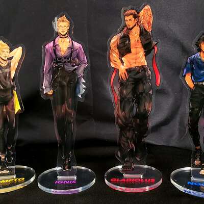 Ffxv fashion boys acrylic standees