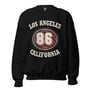 Los Angeles California Sweatshirt Pullover Jumper Vintage Essential University Crewneck Sweater -2