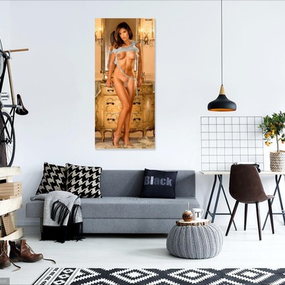 Photo poster, retro,giuliana marino 07, large size 24.0157x47.6378 inches. wall decoration, home decor, gift.