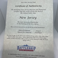 USS New Jersey pen - Thumbnail 2