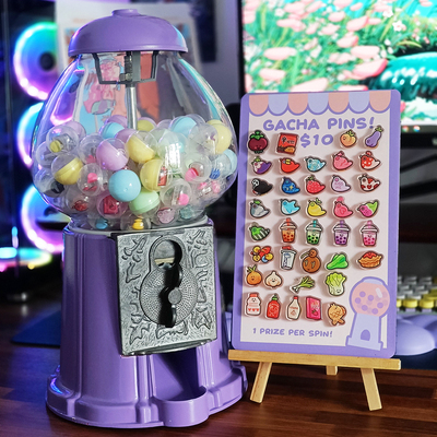 Gacha pins