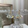 Transparent Hologram Bells Dangle Earrings-4