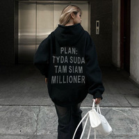 PLAN TYDAN SUDA TAM SIAM MILLIONER Long-Sleeved Hooded Sweaters - Thumbnail 4